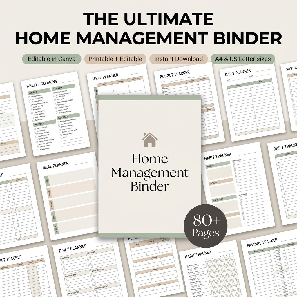The Ultimate Home Management Binder